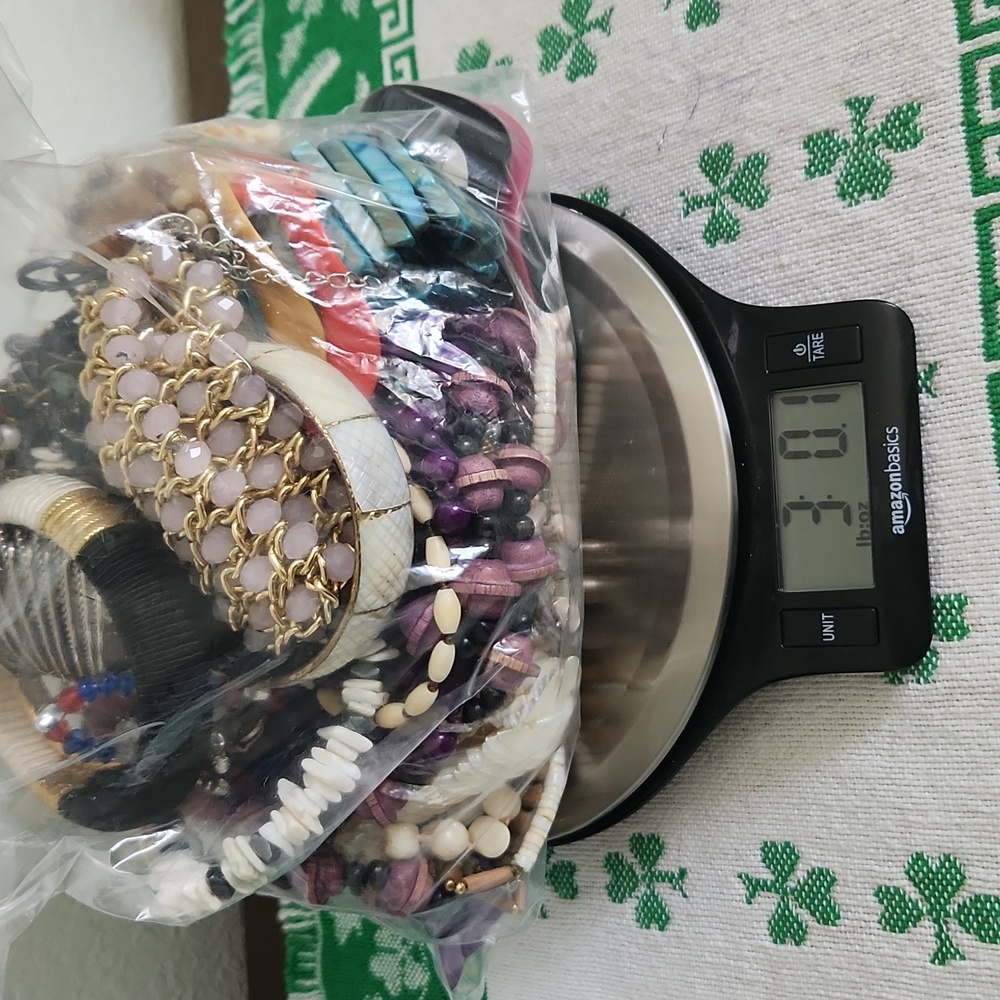 3lb wearable Pre-owned Jewelry lot